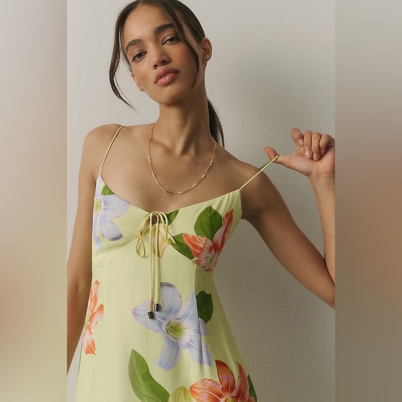 Anthropologie Maeve Sweetheart Slip Maxi Dress - Picture 4 of 8